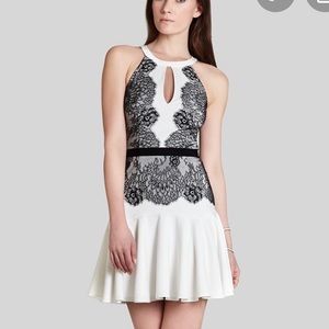 BCBGMaxAzaria - Size 6, white and black